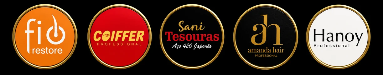 Marcas expositoras da Fest Hair Brasil