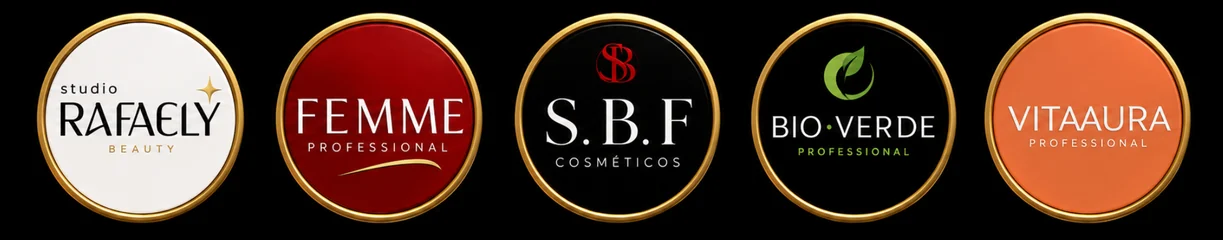 Marcas expositoras da Fest Hair Brasil