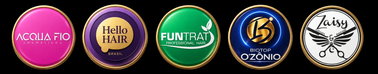 Marcas expositoras da Fest Hair Brasil