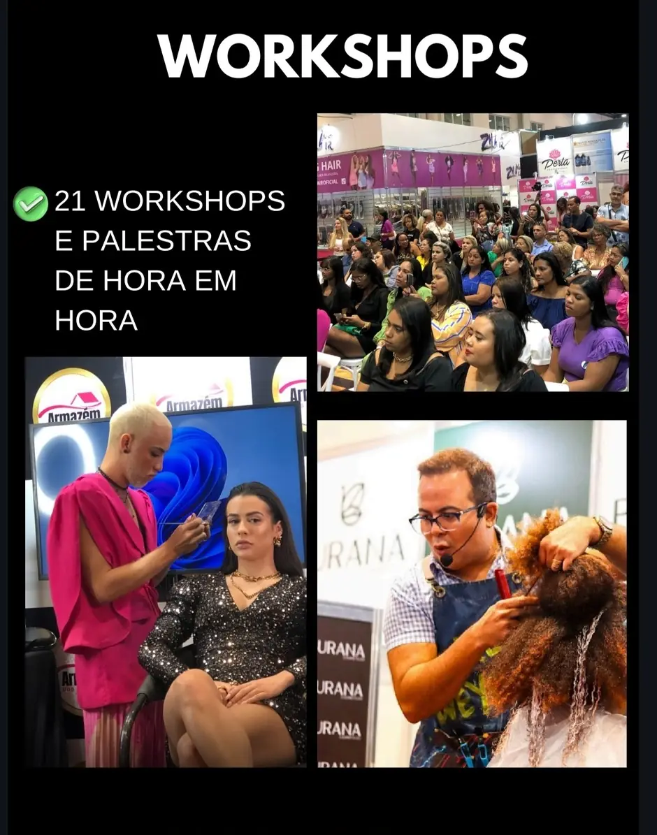 Workshops e palestras