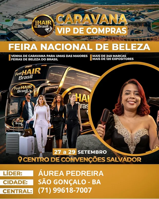 Líder de caravana Áurea Pedreira — São Gonçalo