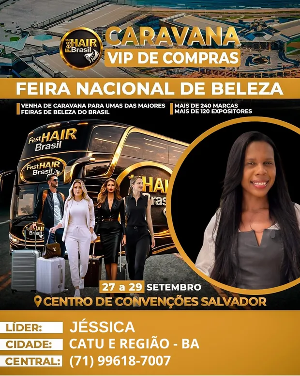 Líder de caravana Jéssica — Catu e Região