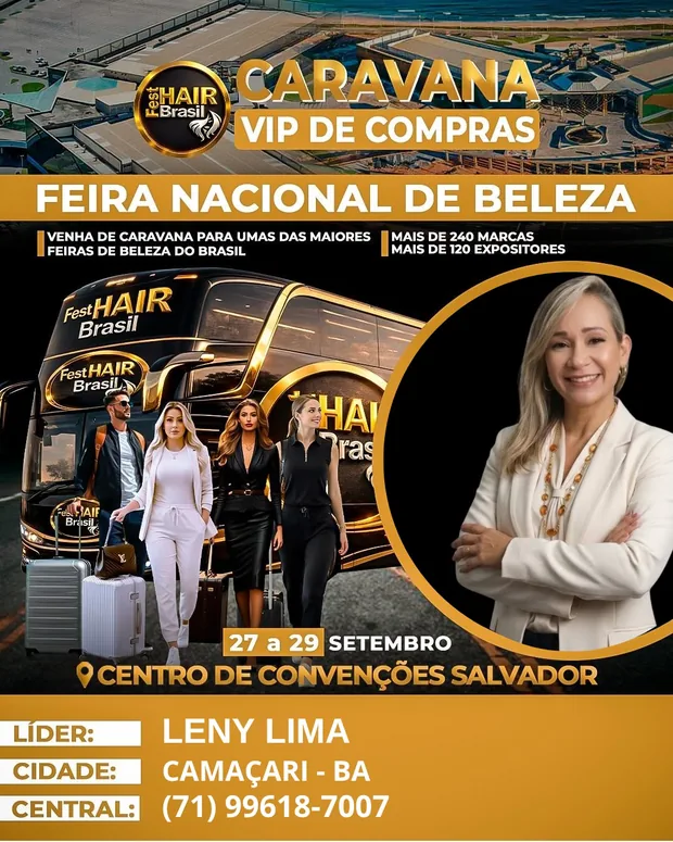Líder de caravana Leny Lima — Camaçari