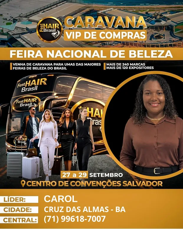 Líder de caravana Carol — Cruz das Almas