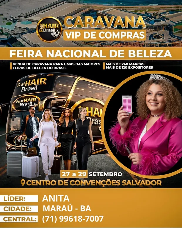 Líder de caravana Anita — Maraú