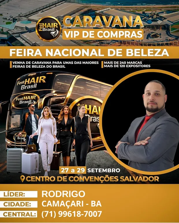 Líder de caravana Rodrigo — Camaçari