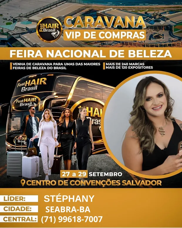 Líder de caravana Stéphany — Seabra