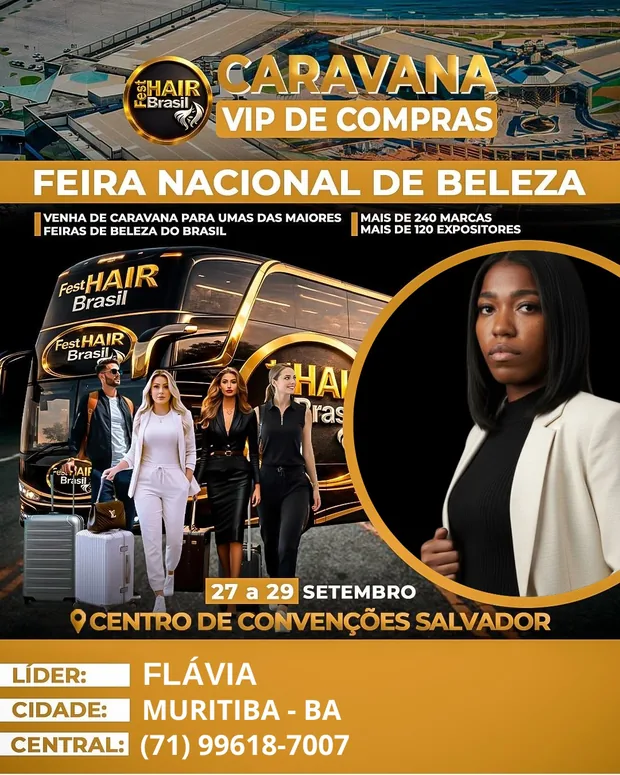 Líder de caravana Flávia — Muritiba