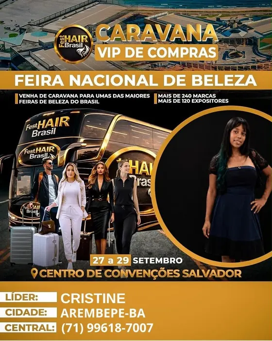 Caravana VIP — Cristine — Arembepe-BA