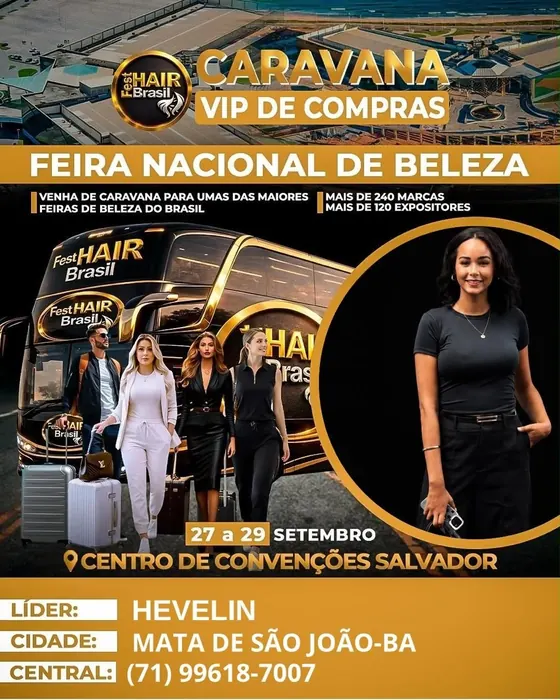 Caravana VIP — Hevelin — Mata de São João-BA