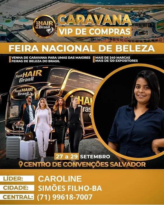 Caravana VIP — Caroline — Simões Filho-BA