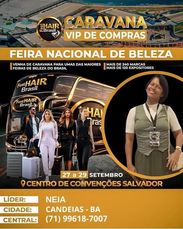 Caravana VIP — Neia — Candeias-BA