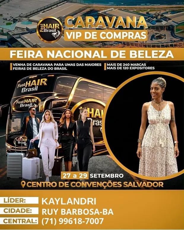 Caravana VIP — Kaylandri — Ruy Barbosa-BA