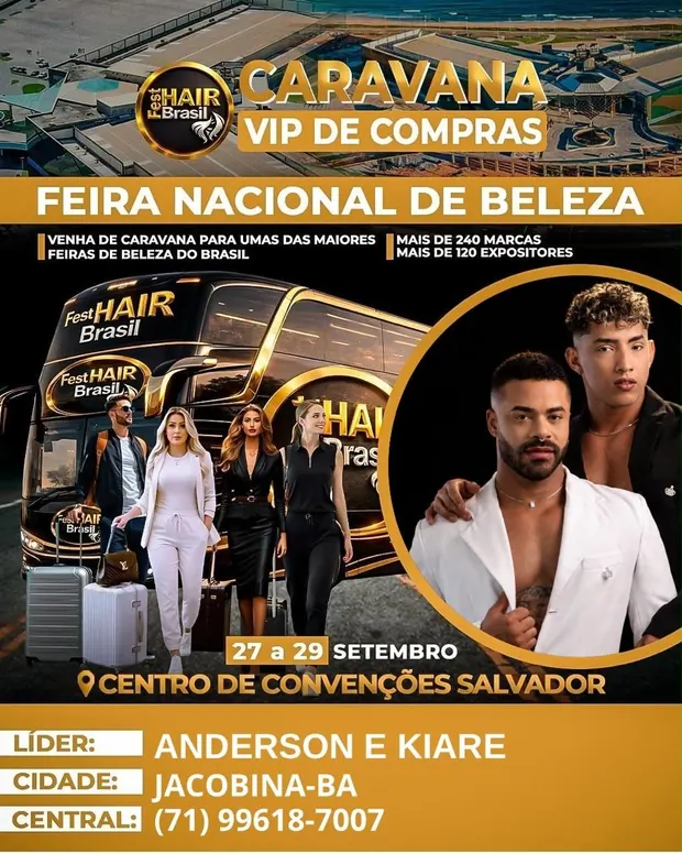 Caravana VIP — Anderson e Kiare — Jacobina-BA