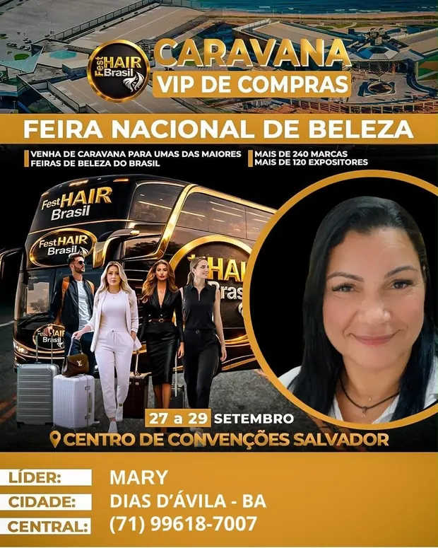 Caravana VIP — Mary — Dias d'Ávila-BA
