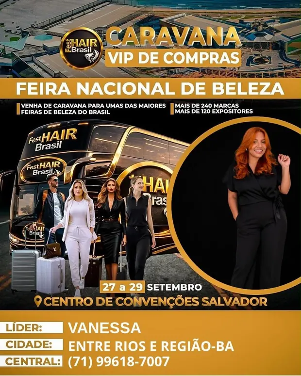 Caravana VIP — Vanessa — Entre Rios e Região-BA