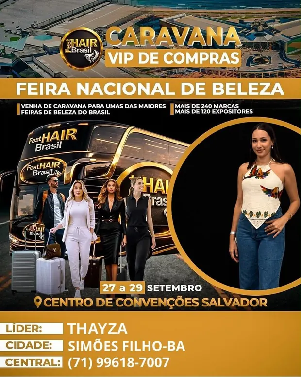 Caravana VIP — Thayza — Simões Filho-BA