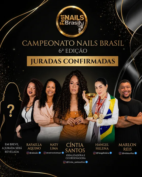 Campeonato Nails Brasil — Juradas Confirmadas