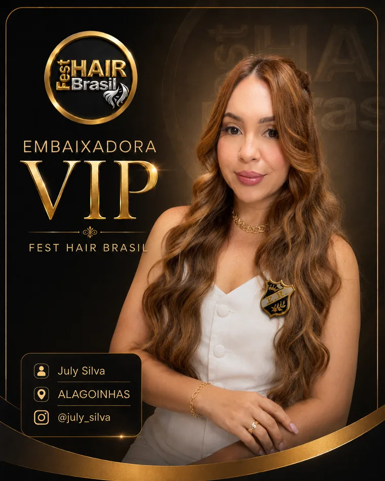 Embaixadora VIP — July Silva — Alagoinhas