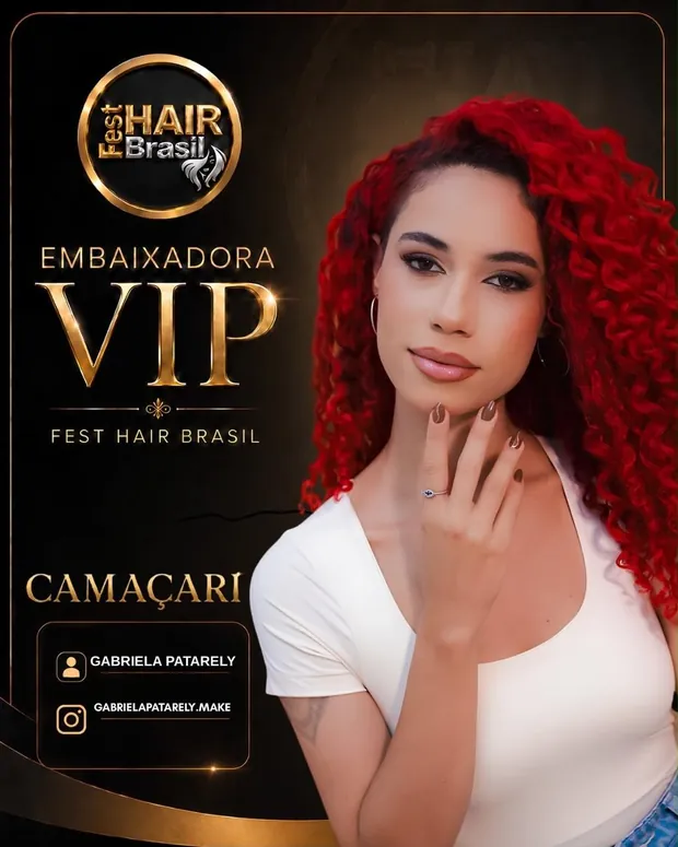 Embaixadora VIP — Gabriela Patarely — Camaçari