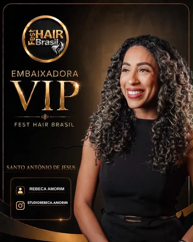Embaixadora VIP — Rebeca Amorim — Santo Antônio de Jesus