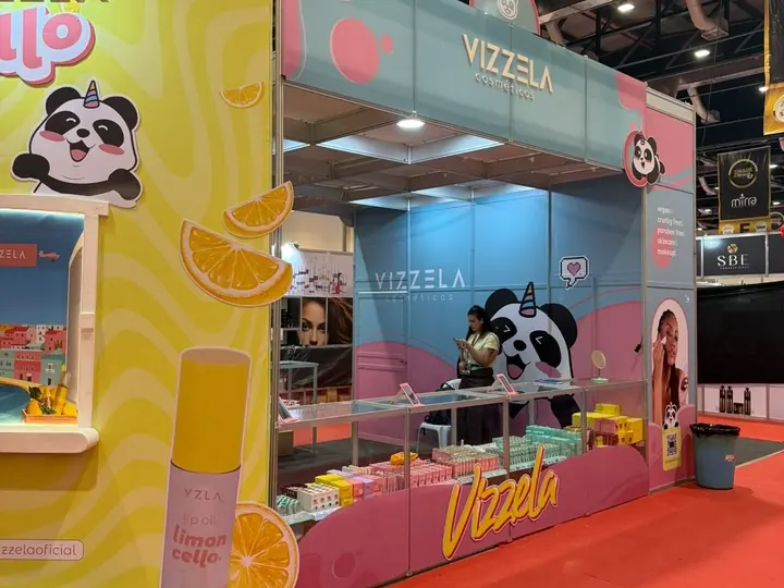 Stand Vizzela — montagem Montec